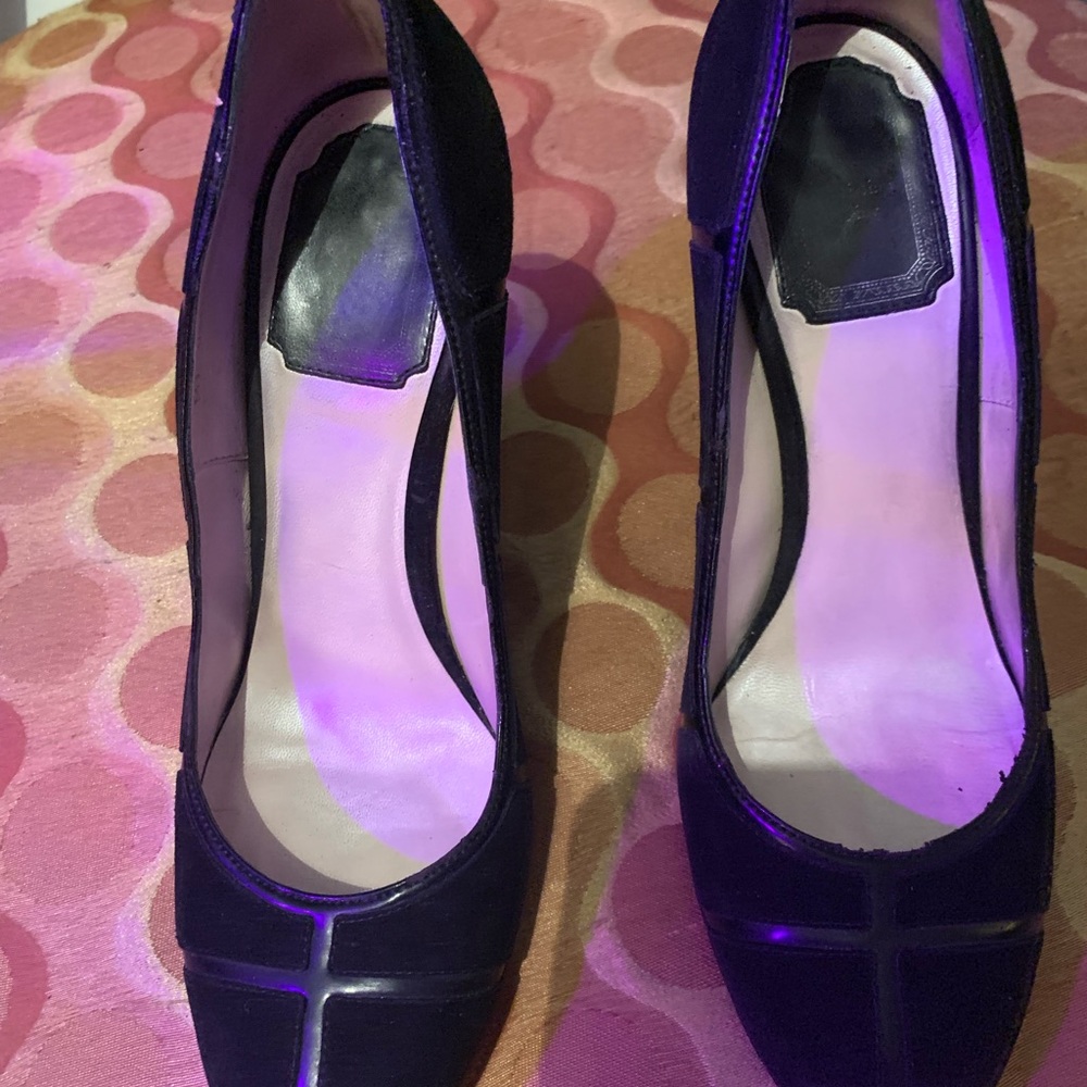 Christian Dior suede heels